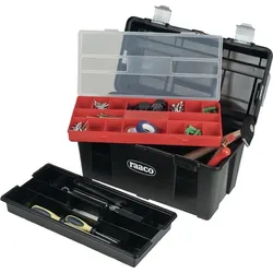 RAACO Toolbox 31-26 Werkzeugkoffer 445x230x235 mm schwarz Werkzeugträger 715140
