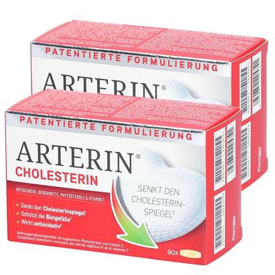 Arterin Cholesterin Tabletten Doppelpack 2x90 St