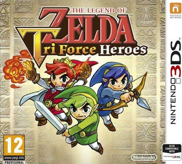 The Legend of Zelda: Tri Force Heroes Nintendo 3DS PAL-versie