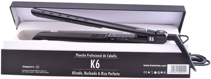Irene Rios K6 Plancha Profesional #Negra