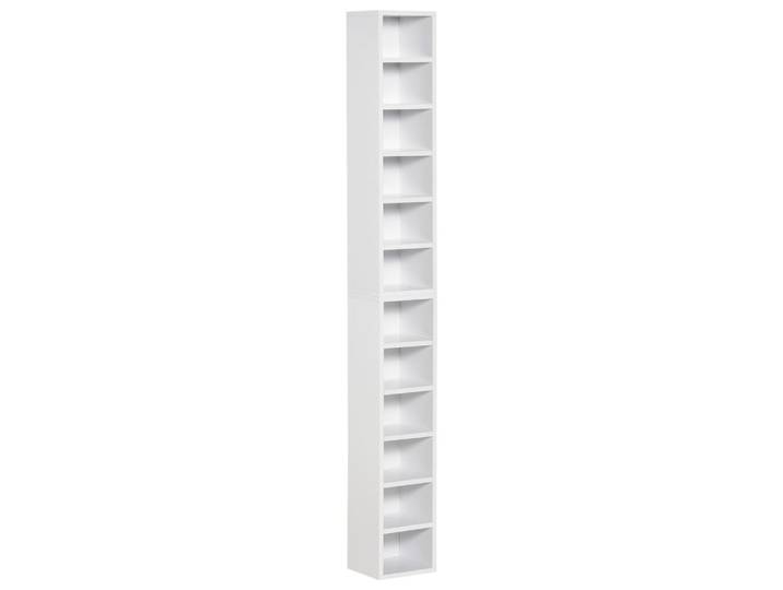 Étagère colonne lot de 2 blanc
