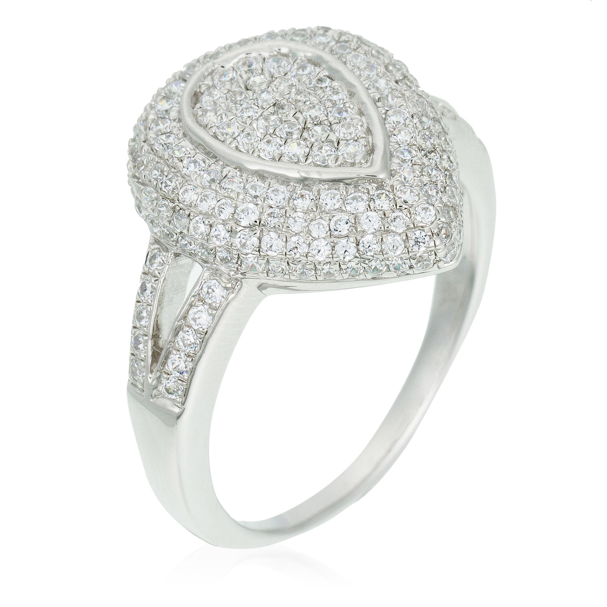 Orphelia Dames 925 Sterling Zilveren Ring - Zilver ZR-3523