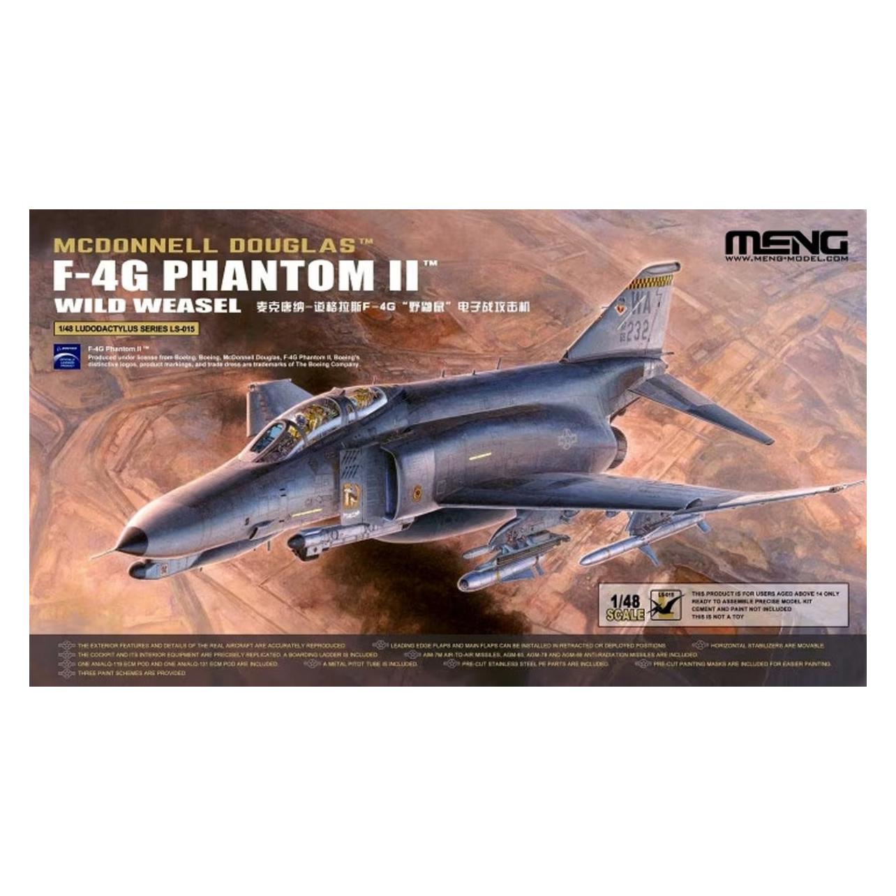 Meng-Model McDonnell Douglas F-4G Phantom II Wild Weasel (LS-015)
