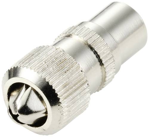 TRU COMPONENTS TC-10101528 Koax-Stecker Metall Anschlüsse: Koax-Stecker IEC Kabel-Durchmesser: 5mm