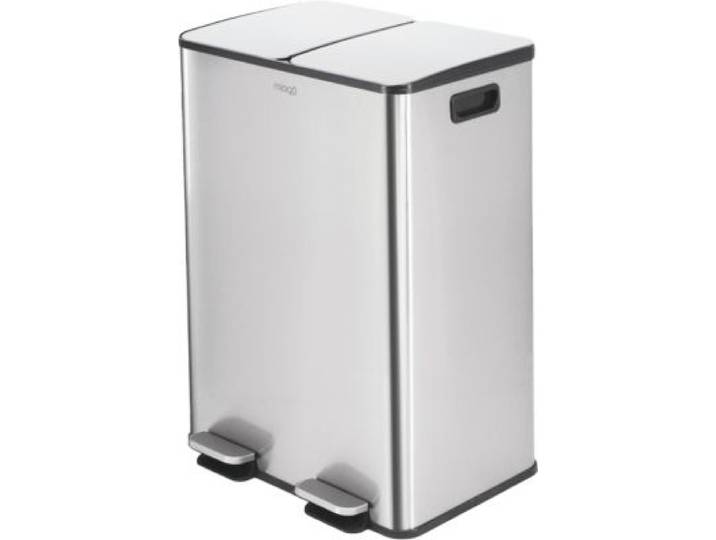 Miogo - Poubelle De Cuisine Tri Sélectif Tri Selectif 60l Inox