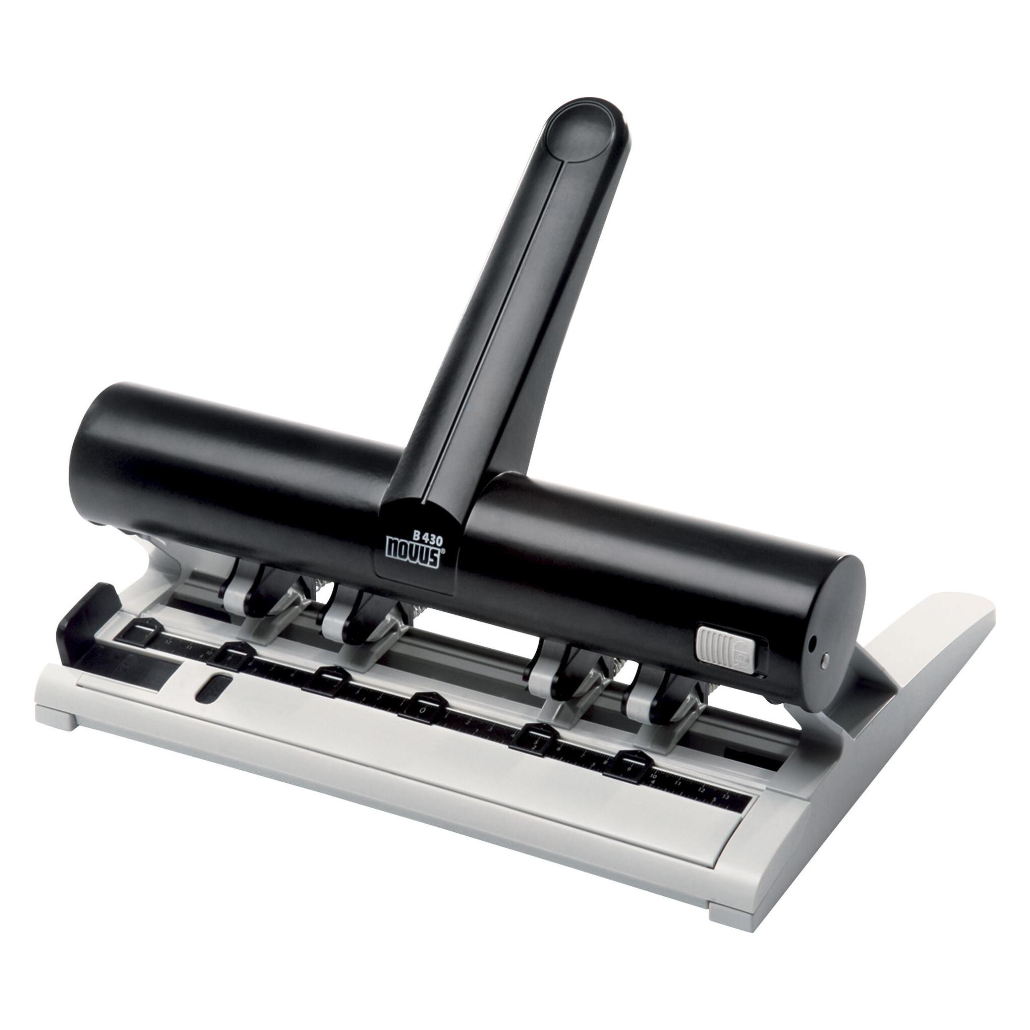 Novus 30-Sheet Hole Punch Black Gray (025-0470 NO) (025-0470)