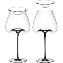 WEINGLÄSER + DECKEL Vision Balanced transparent 850 ml 2er Set
