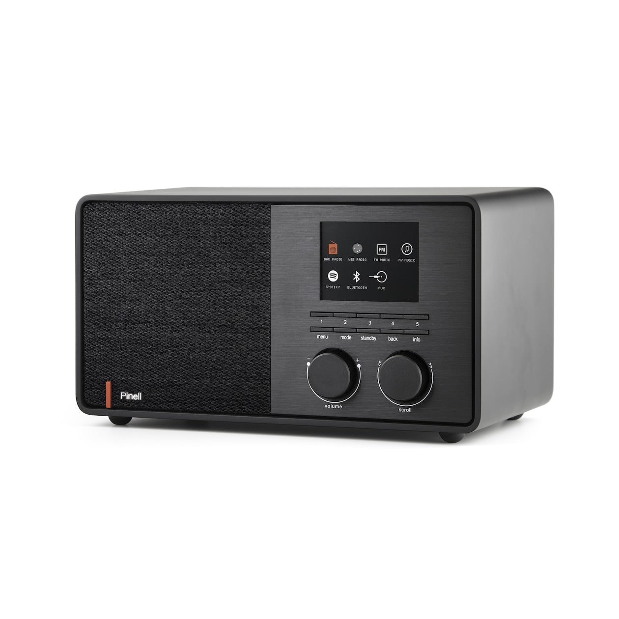 Pinell Supersound 301 Hybride radio Zwart
