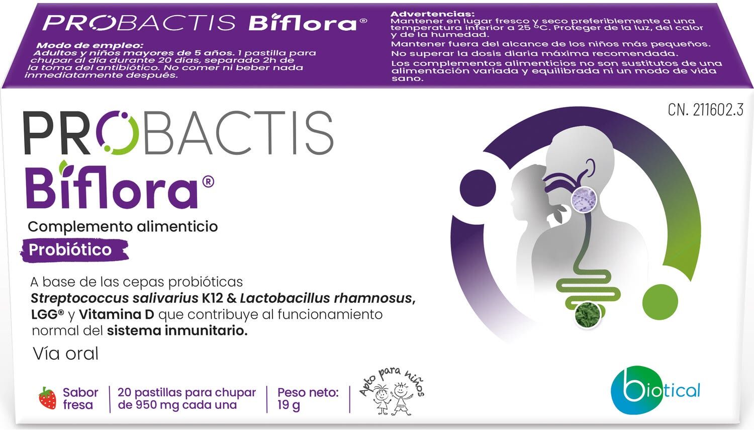 Probactis Biflora 20comp