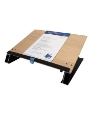 R-Go Read2Write Dokumentenhalter lesen und schreiben Eichenholz Aluminium 2,5 kg Cappuccino Niederlande 460 mm 320 (RGORIDOOW)