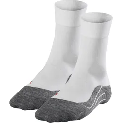FALKE Herren Ergonomic Fitness Lauf Socken, Sport System 2er Pack - RU4 Sportsocken Weiß/Grau (2020) / 46-48 (11-12.5 UK)