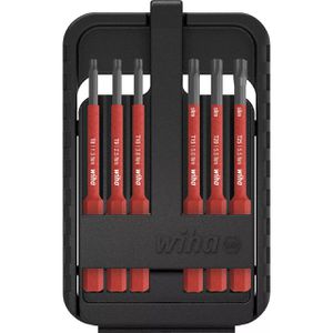 Wiha Bitset slimBit electric, 43153, Elektro VDE, 6-teilig, Torx