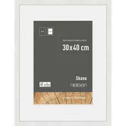 Bilderrahmen SKAVA (BH 30x40 cm) - weiß - BH 30x40 cm