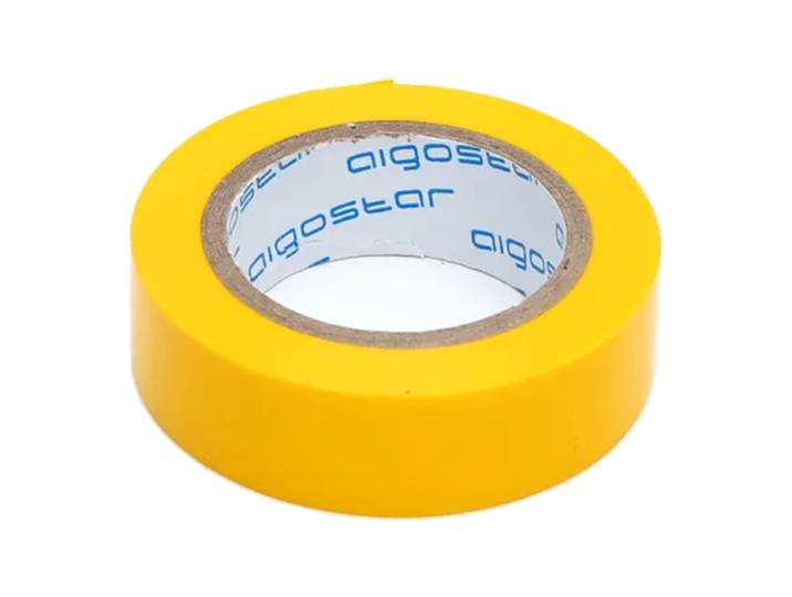 Aigostar Ruban Isolant Électrique en PVC 0,13 mm x 17 mm x 10 m - Jaune