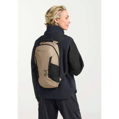 Daypack JACK WOLFSKIN "VELOCITY LITE 10", beige (hazelwood), Rucksäcke, onesize, Obermaterial: 100% Polyester. Futter: 100% Polyester, Leichter Tagesrucksack, kompakt, komfortabel