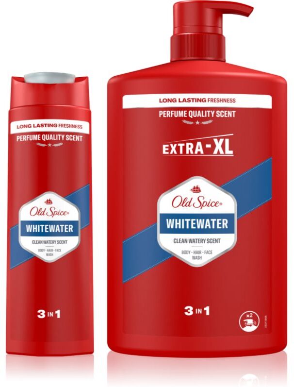 Old Spice Whitewater hair and body set