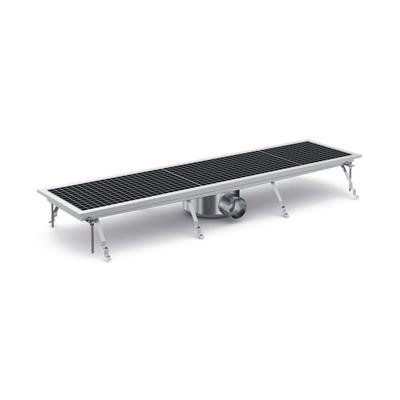 Combisteel 7075.0110 Bodenablauf aus Edelstahl - Horizontaler Ausgang