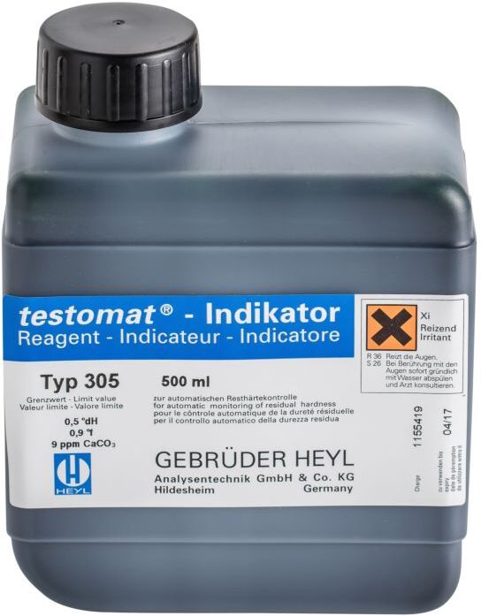 BWT Indikatorlösung 11985 500 ml, Farbumschlag bei 0,5 °dH