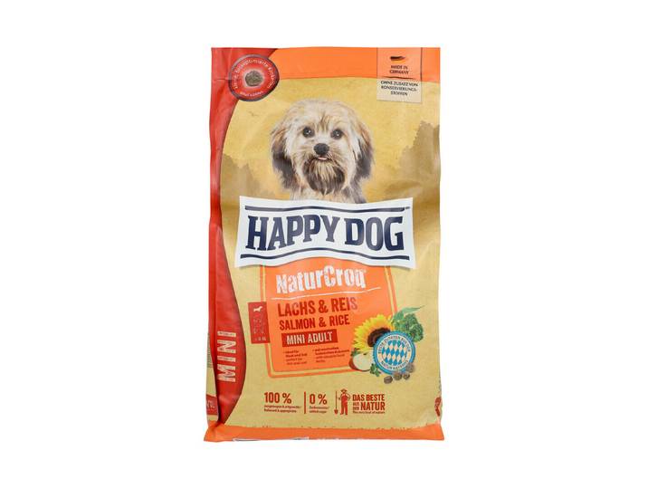 Happy Dog NaturCroq Mini Lachs+ Reis 4kg