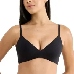 Sloggi BH ZERO Feel Pure Push-Up Bra Schwarz Large Damen