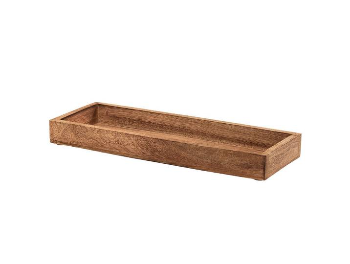 Butlers Tablett (6er Set) Forest, Braun, Holz, 4 cm, Dekoration, Dekoartikel, Dekoteller & -tabletts