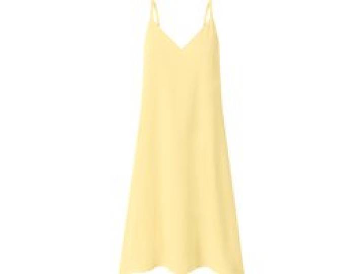 ESMARA® Robe en mousseline femme (jaune, S(34/36))