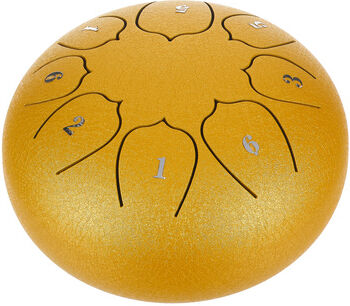 "Thomann Tongue Drum 6"" gold Or"