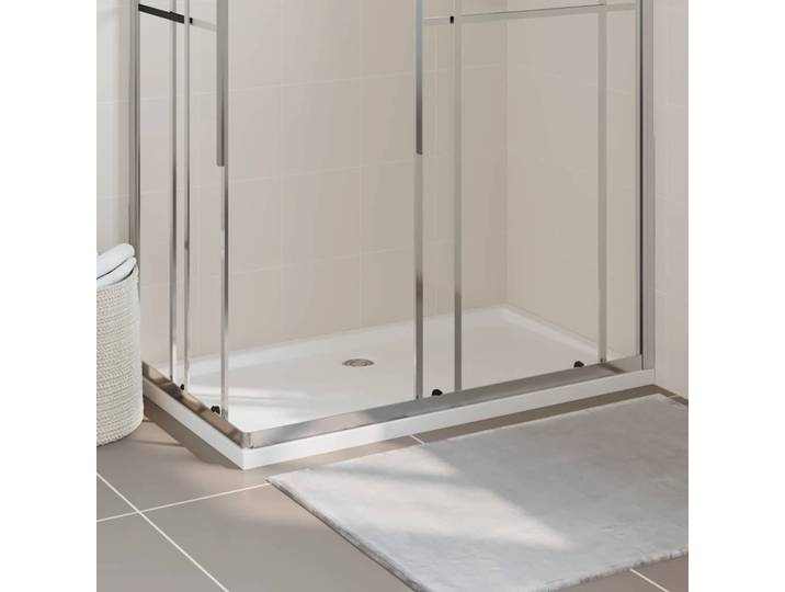 vidaXL Duschtasse ABS Rechteckig Weiß 70x120 cm