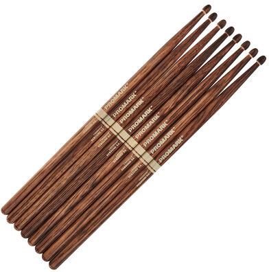 Promark 5A Reb. H. FireGrain 4pcs Pack
