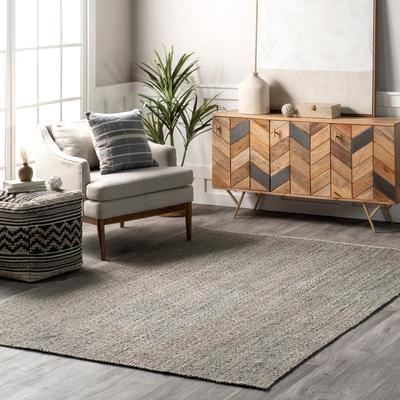 Nuloom Adelaida Farmhouse Jute Area Rug