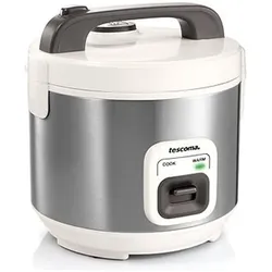 Tescoma Elektrischer Reiskocher GrandCHEF, Dampfgarer + Reiskocher, Silber
