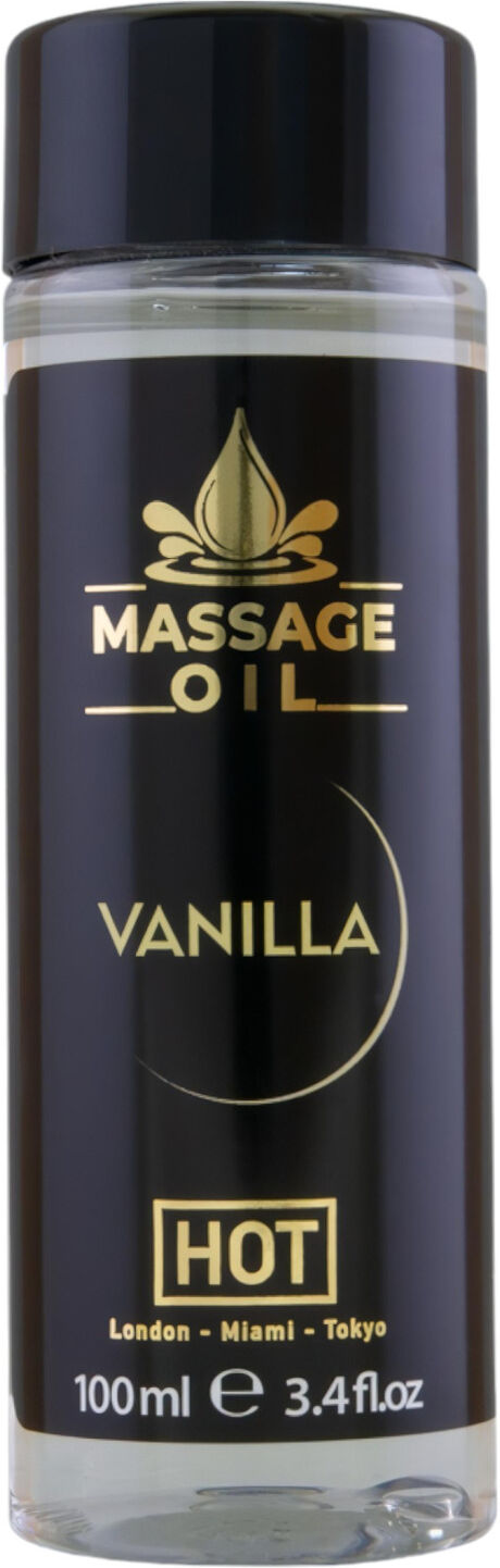 Hot - Massageolie - Vanilje - 100ml