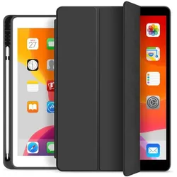 eSTUFF Pencil Case (Apple iPad mini 2012, Apple iPad mini 2013, Apple iPad mini 2014, Apple iPad mini 2015), Tablet Hülle, Schwarz