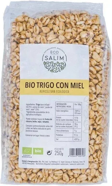 Eco-Salim Trigo Insuflado Com Mel 250g