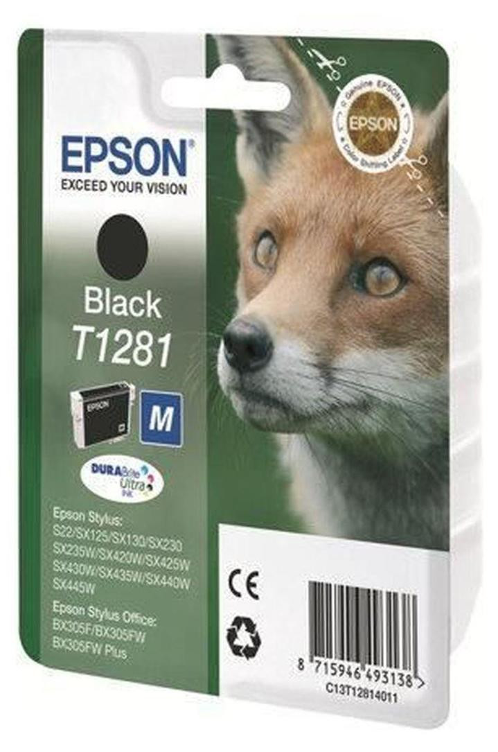 Epson T1281 Zwarte Inktcartridge - Fox (C13T12814012)