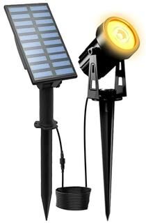 Uplift Picks Solar Landscape Spotlights Cast Warm Waterproof Light Across Gardens Trees Pathways 1 Led
