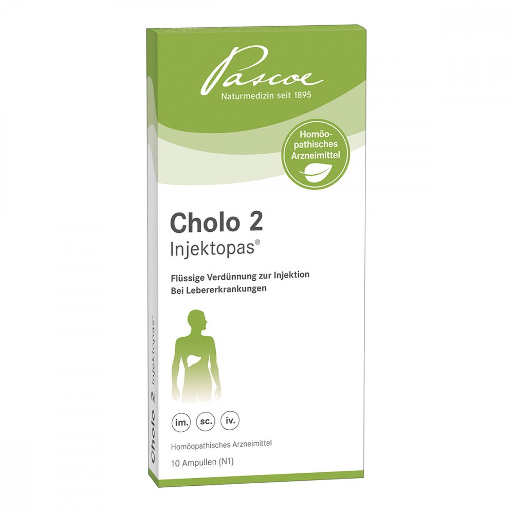 Pascoe pharmazeutische Präparate GmbH Cholo 2 Injektopas Ampullen 11127821