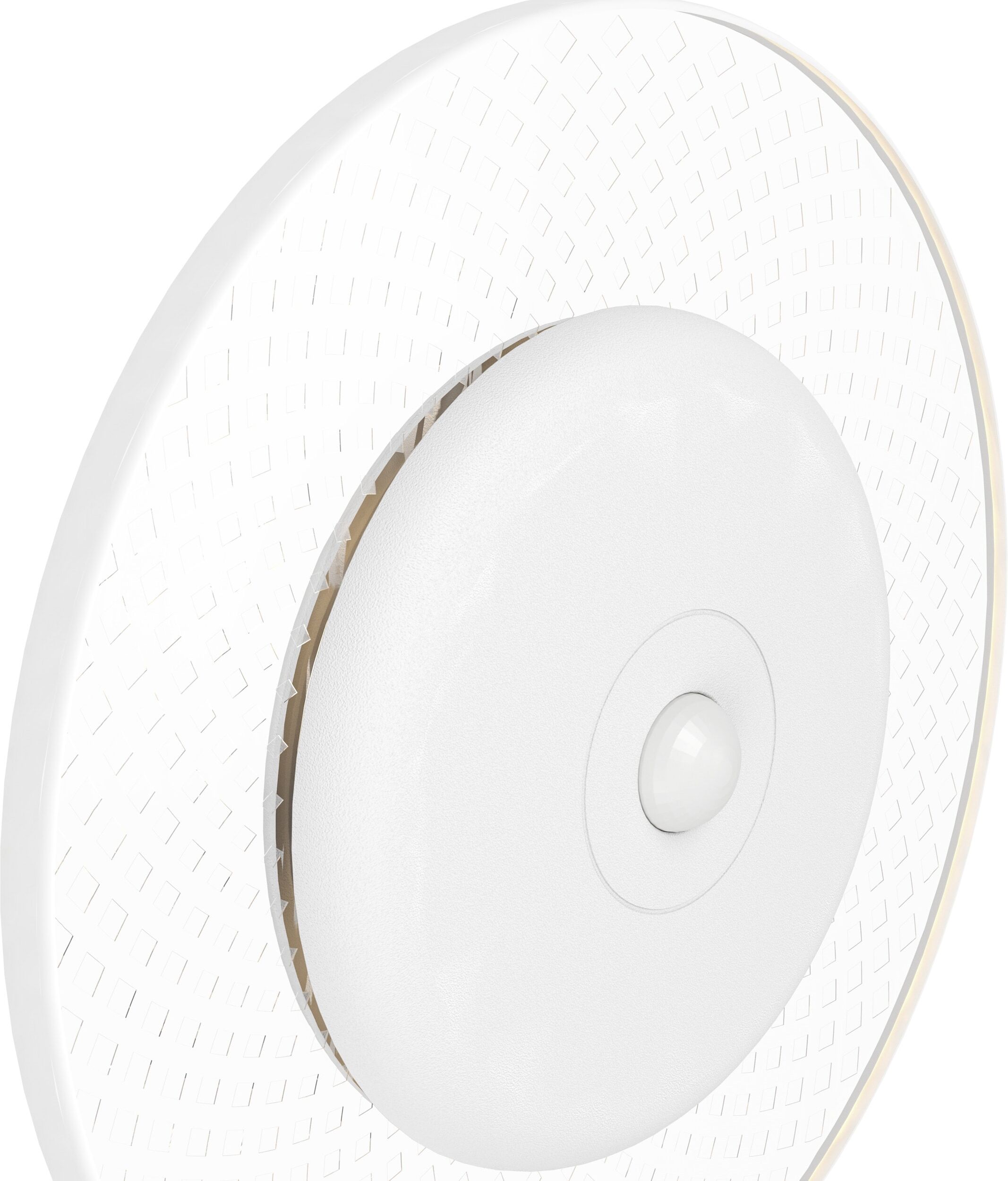 EGLO Wandleuchte "TREPELLA Wandlampe - Stahl - LED - 0,7W - IP20", weiß, 1, Ø 11,5cm, 1 Stk., Leuchten, Wandstrahler, Bewegungsmelder, Akku-Wandleuchte, Ø11,5 x AL3 cm, Wandleuchte