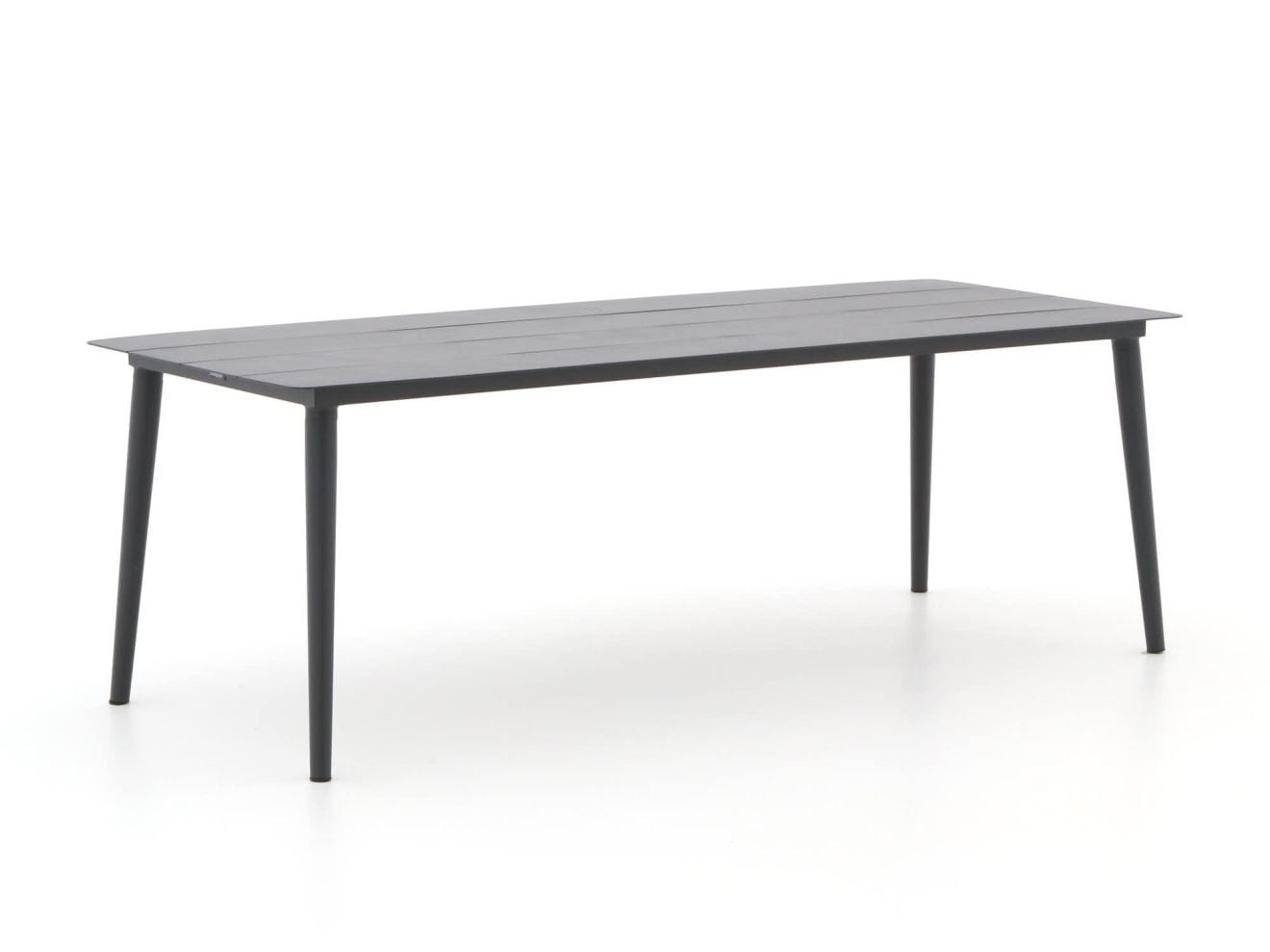 Manifesto Furniture Manifesto Tuineettafel - Rechthoekig - Aluminium - Antracietgrijs