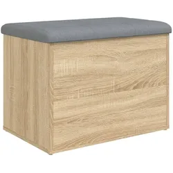 Décoshop26 - Aufbewahrungsbank Farbe Sonoma-Eiche 62 x 42 x 45 cm braunes Holzwerkstoff DEC024753 DEC024753