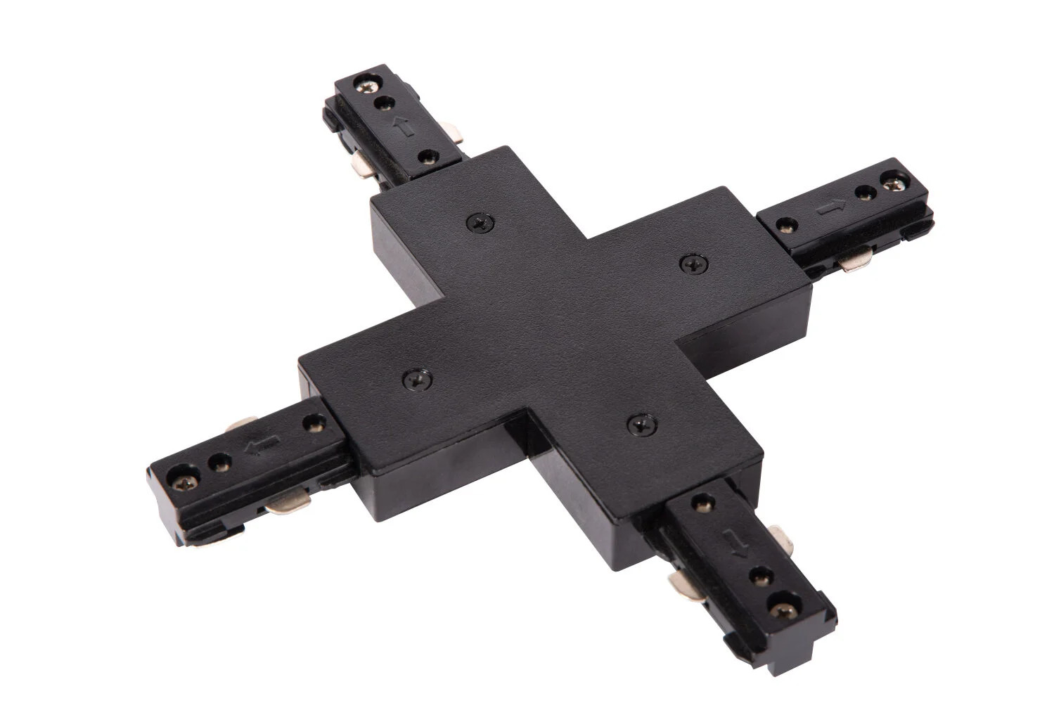 Lucide TRACK X-koppelstuk voor 1-fase railsysteem - Zwart