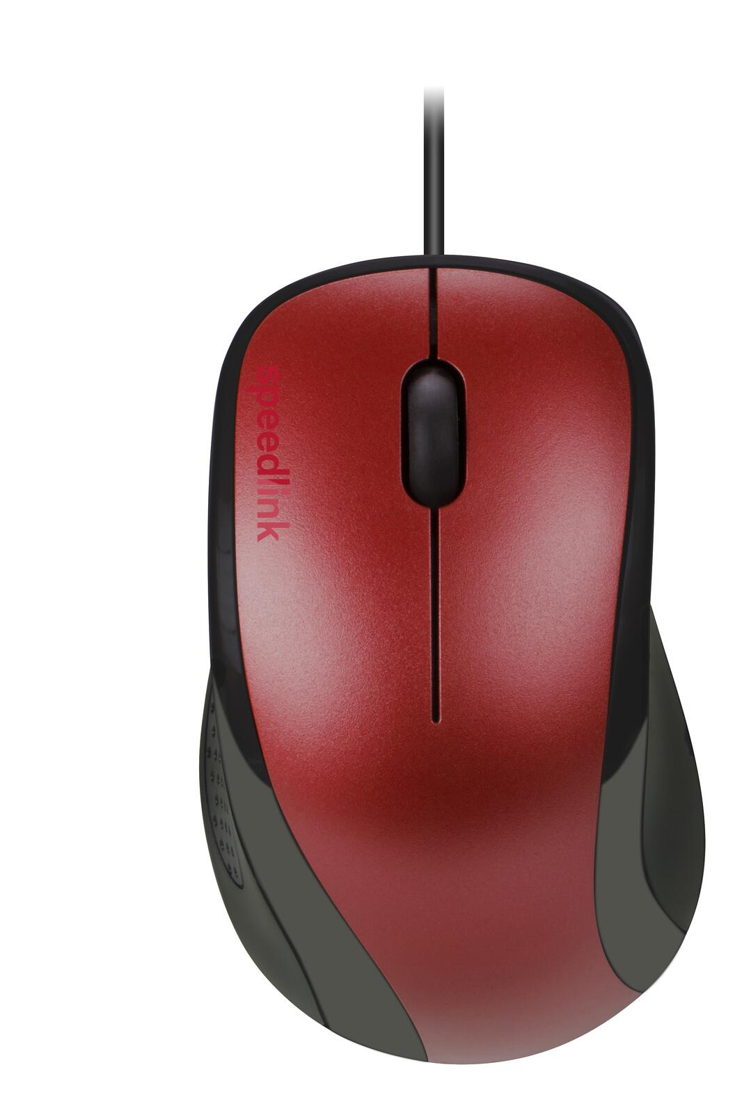 Speedlink KAPPA Maus - USB, rot SL-610011-RD