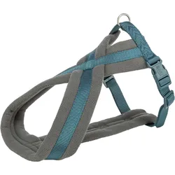Trixie Hondentuig Premium Touring Petrol - 40-70X2 Cm (Hund), Halsband + Leine