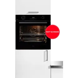 BEKO Einbaubackofen "BCBIS17300BMPF", Energieeffizienz: A+ (A+++-D), schwarz, B:59,4cm H:59,5cm T:56,7cm, Backöfen, Dampf für knusprige Kruste & fluffiges Inneres dank SteamAdd, Einbaubackofen