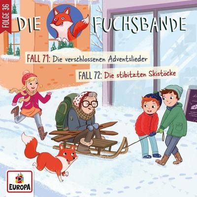 Folge 36: Fall 71: Die verschlossenen Adventslieder/Fall 72: Die stibitzten Skistöcke - Jana Lini, Audio, 4099994351577