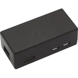 RPIZ CANDY BK - Gehäuse für Raspberry Pi Zero, "Candy Bar", schwarz