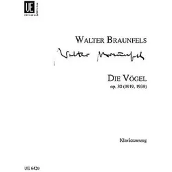 Die Vögel op.30, Fachbücher von Walter Braunfels