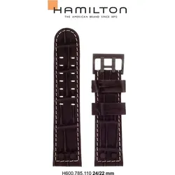 Hamilton - Belowzero Band-set Leder-grau-24/22 H690.785.110 - grau
