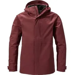 SCHÖFFEL Herren Jacke ZipIn! Jacket Toledo M, Größe 58 in Rot Rot