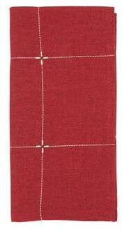 Saro Lifestyle "Embroidered Napkin (Set of 4) - 20""x20"""